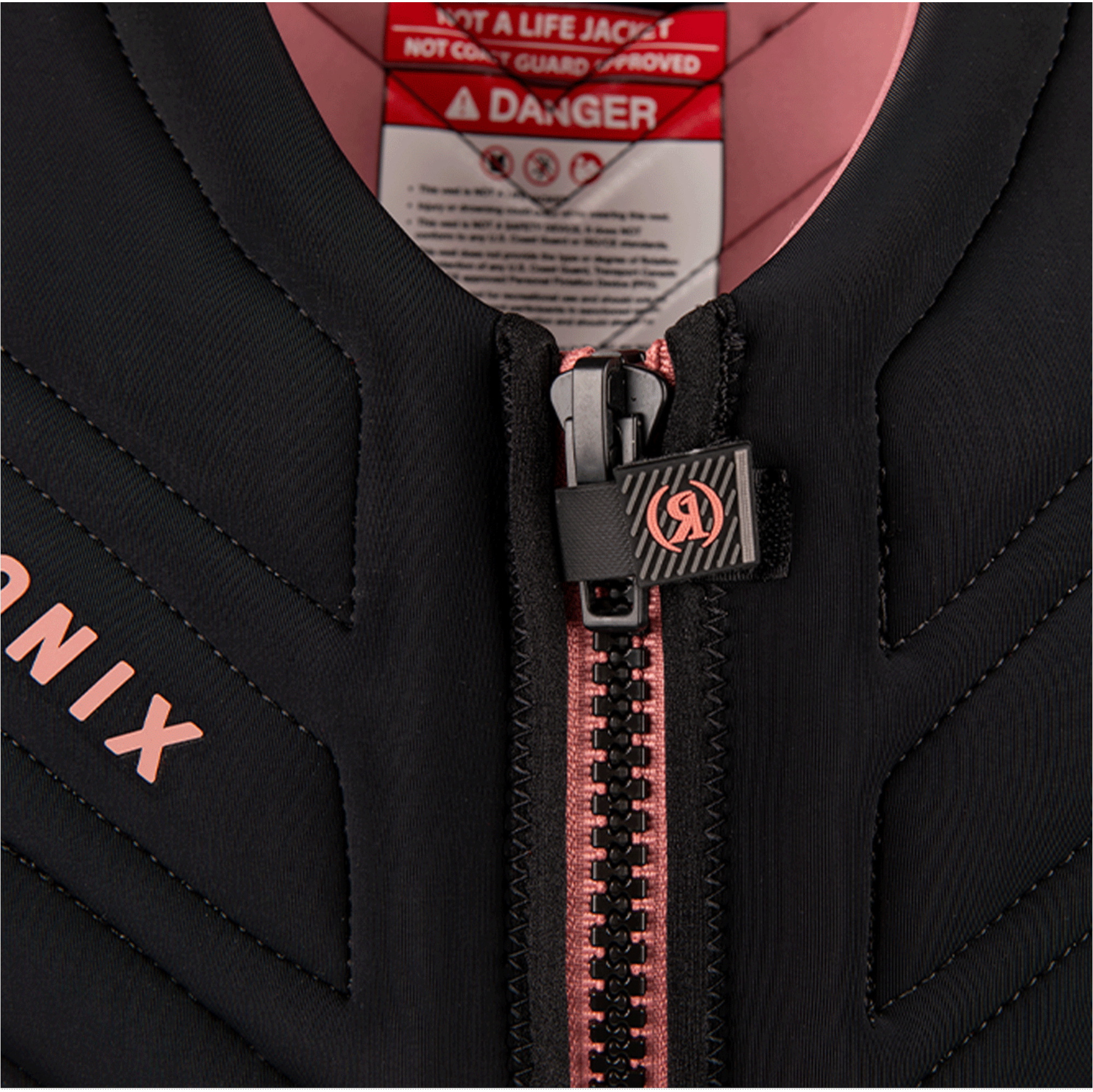 Ronix Da Donna Black 2026 Moonstone Impact Vest R25V-IMP-MON - / Rosa Gold